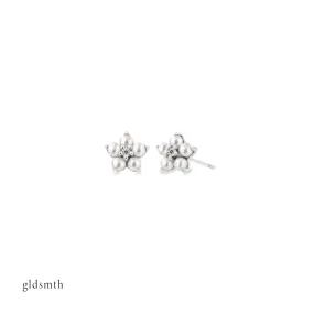 10k White Gold Margot Studs