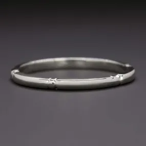 14k WHITE GOLD VINTAGE WEDDING BAND 1.3mm CLASSIC SIMPLE PLAIN RING STACKING