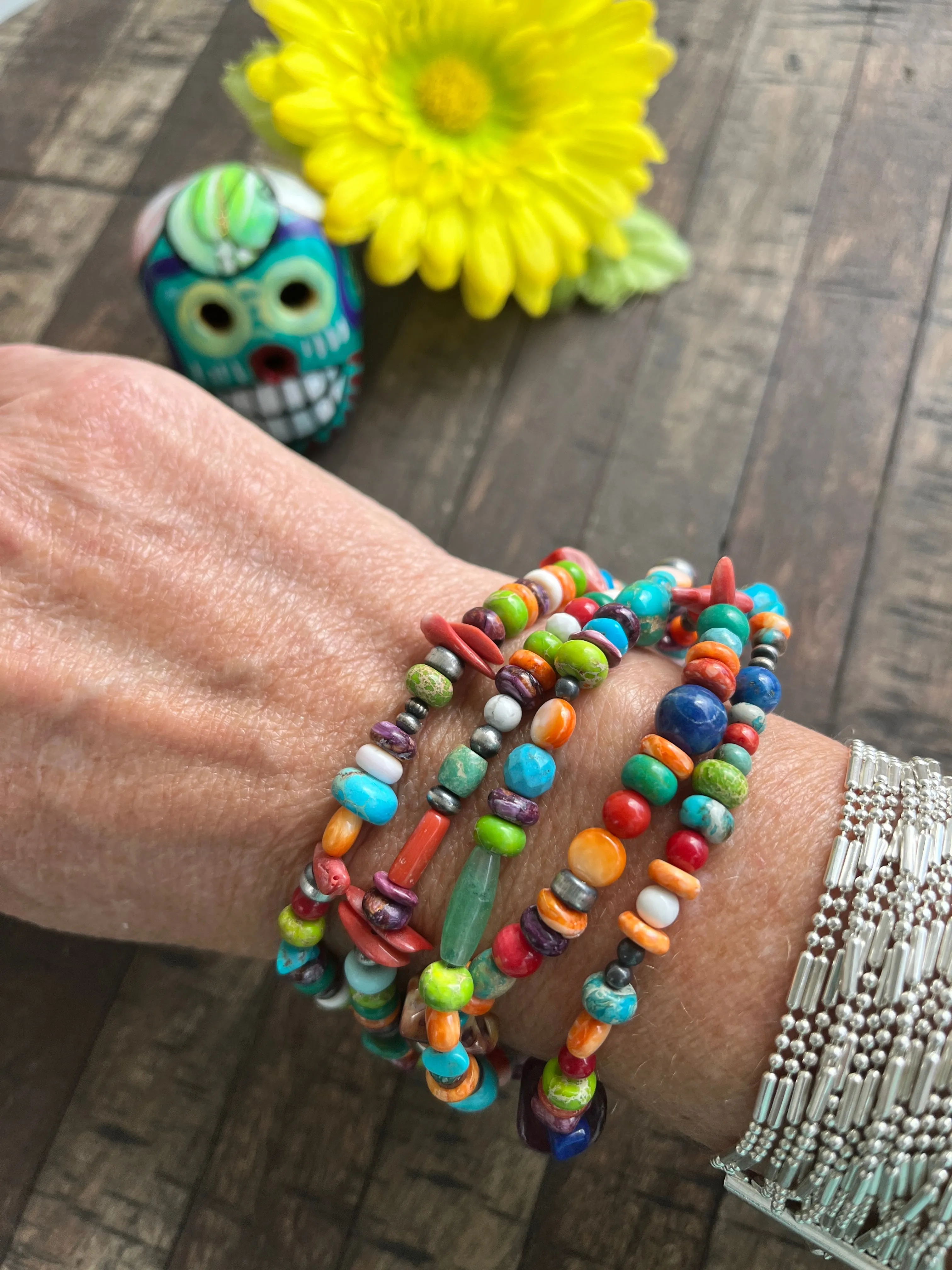 5 Strand Multi Color Bracelet