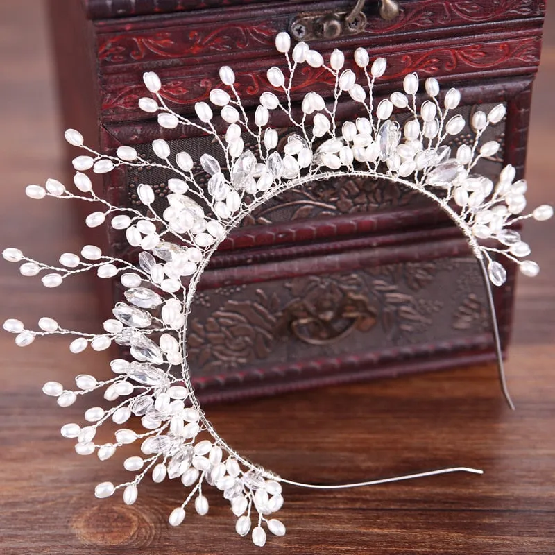 Alluring Pearl Doll Headpiece