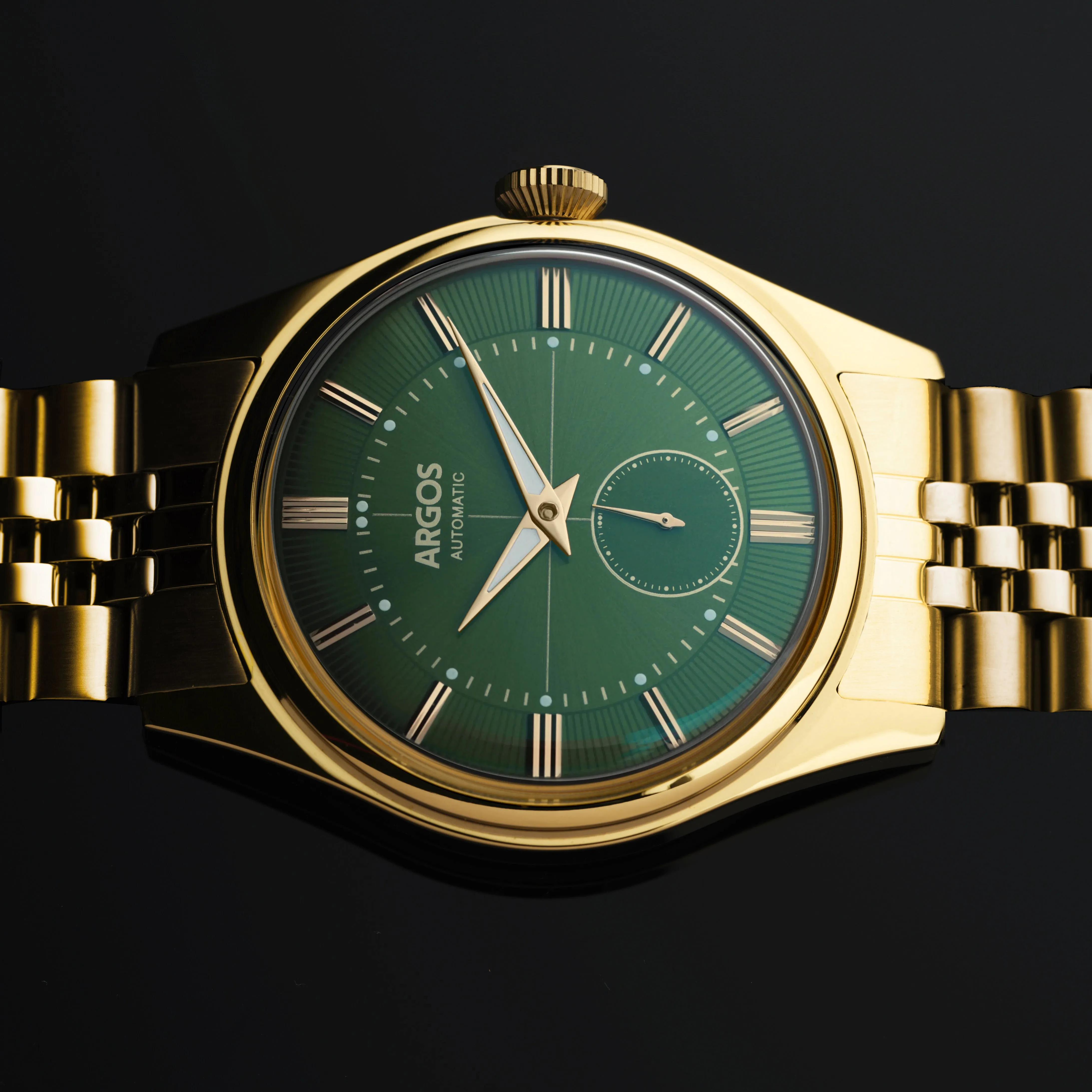AP3.23 - Olive Green Gold w/ Golden Bracelet