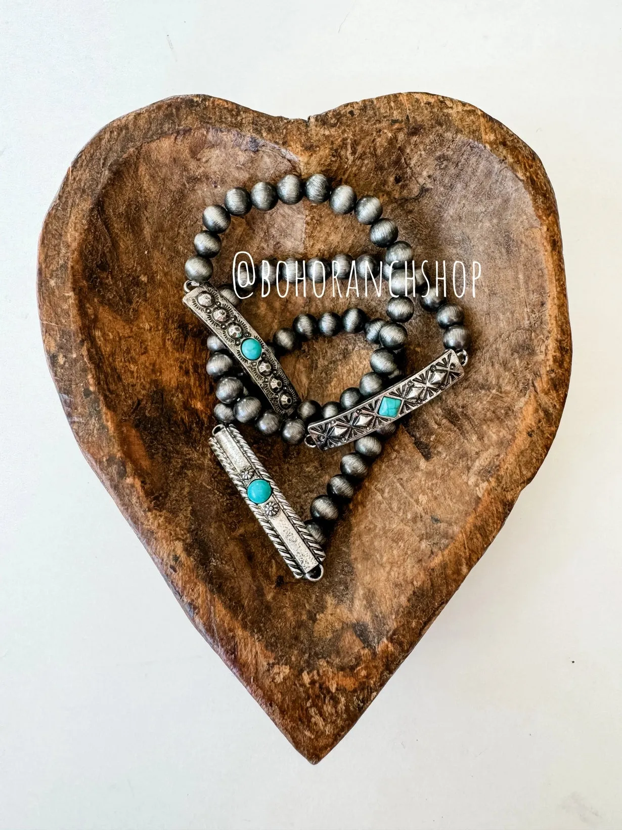 Aztec Boho Stretch Bracelet