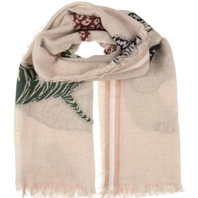 Big Cat Scarf, Taupe