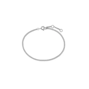 Brenda Bracelet Sterling Silver - Silver