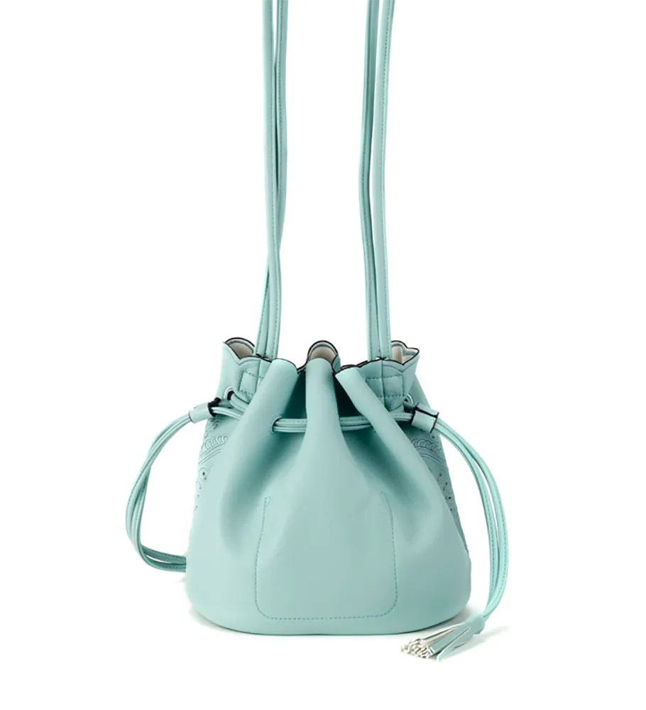 Bucket Bag and Stretch Beaded Bracelet Gift Set