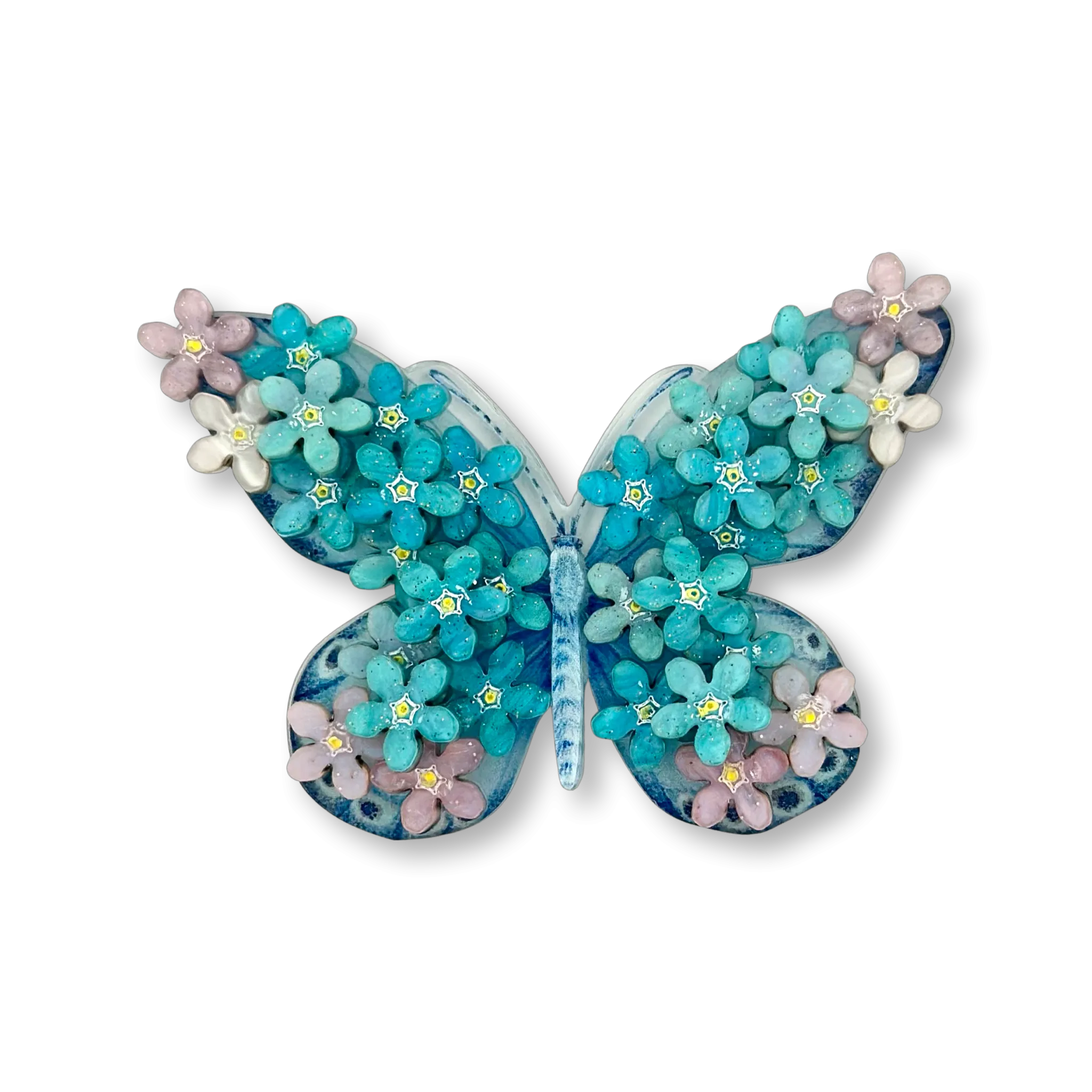 Butterfly 🦋 Forget-Me-Not- Brooch - Set of 4