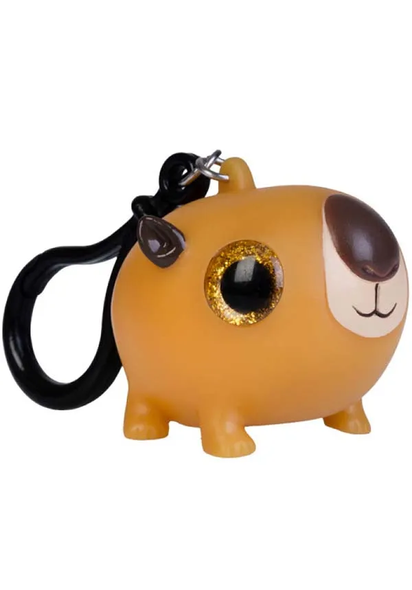 Capybara Eye Popping | KEYCHAIN