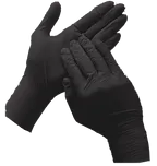 CARE BLACK 6-mil Nitrile Examination Powder-Free Gloves 12" Extended Length Box