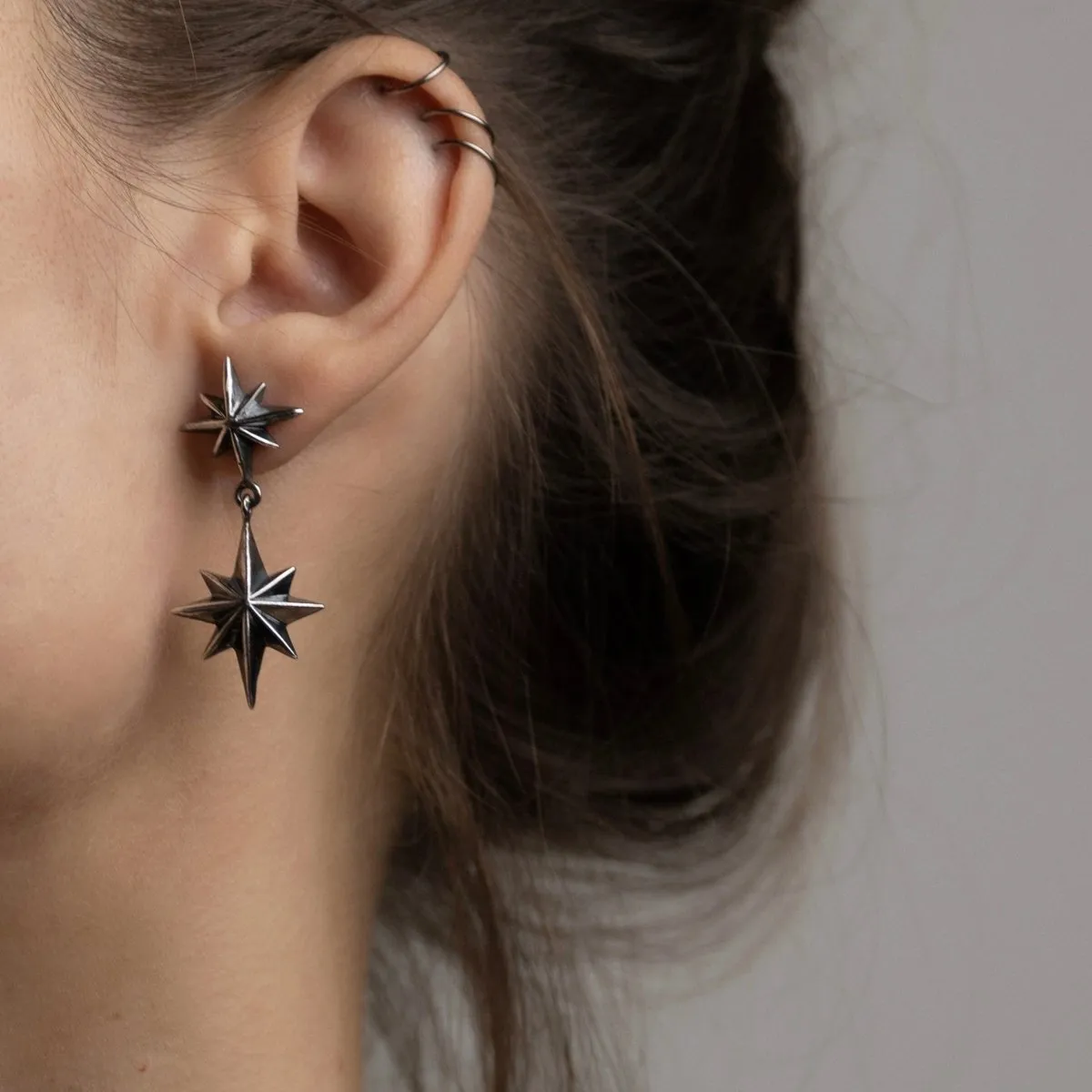 Castor & Pollux earring