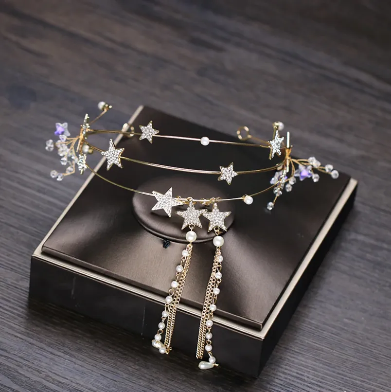 Charismatic Star Headband/Earrings