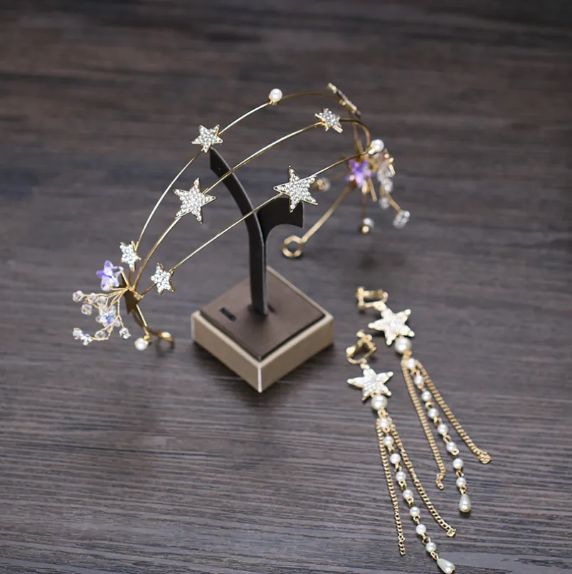 Charismatic Star Headband/Earrings