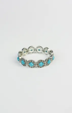 Cheyenne Geometric Turquoise Bracelet
