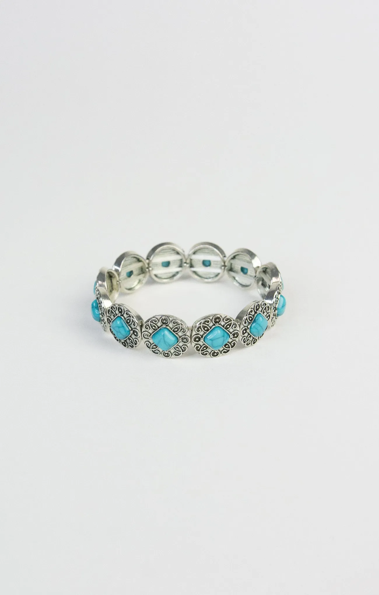 Cheyenne Geometric Turquoise Bracelet