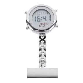 Chronograph Watch Men Nurse Table Electronic Alloy Watches Key Chain Kid's Child Nursing