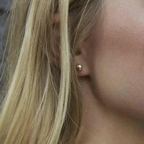 Classic Ball Stud - Gold