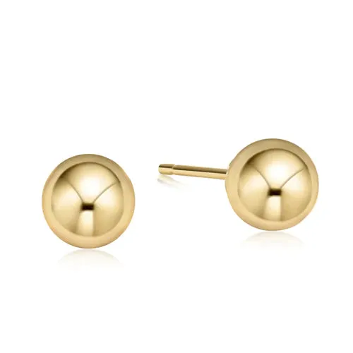 Classic Ball Stud - Gold