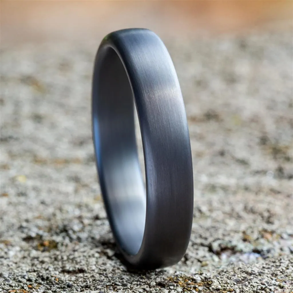 Comfort-Fit Tantalum Wedding Band