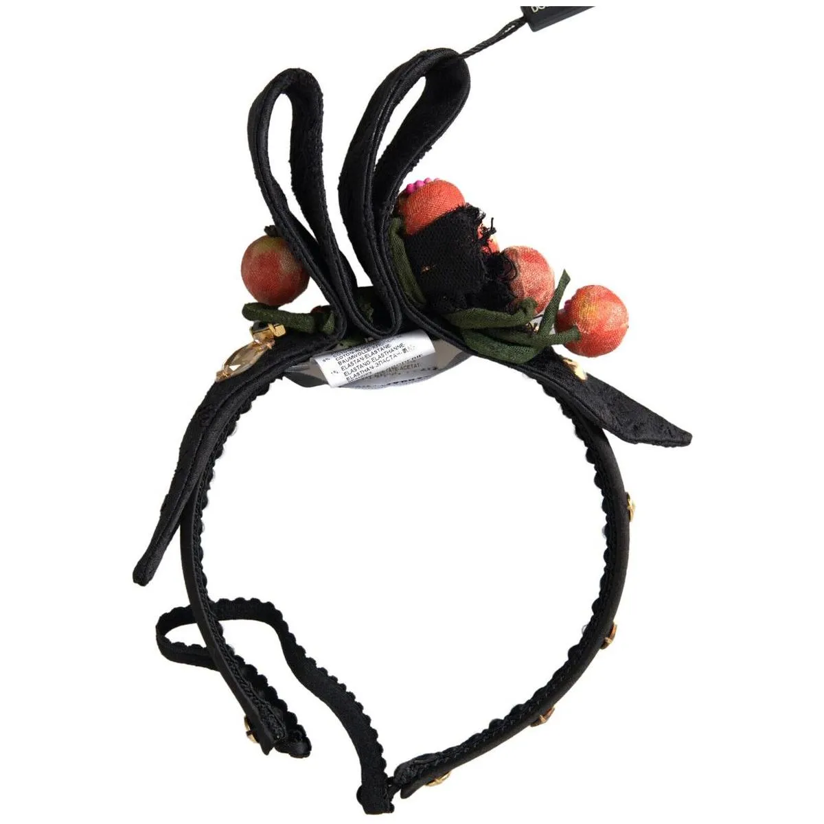 Dolce & Gabbana Exclusive Multicolor Crystal Diadem Headband