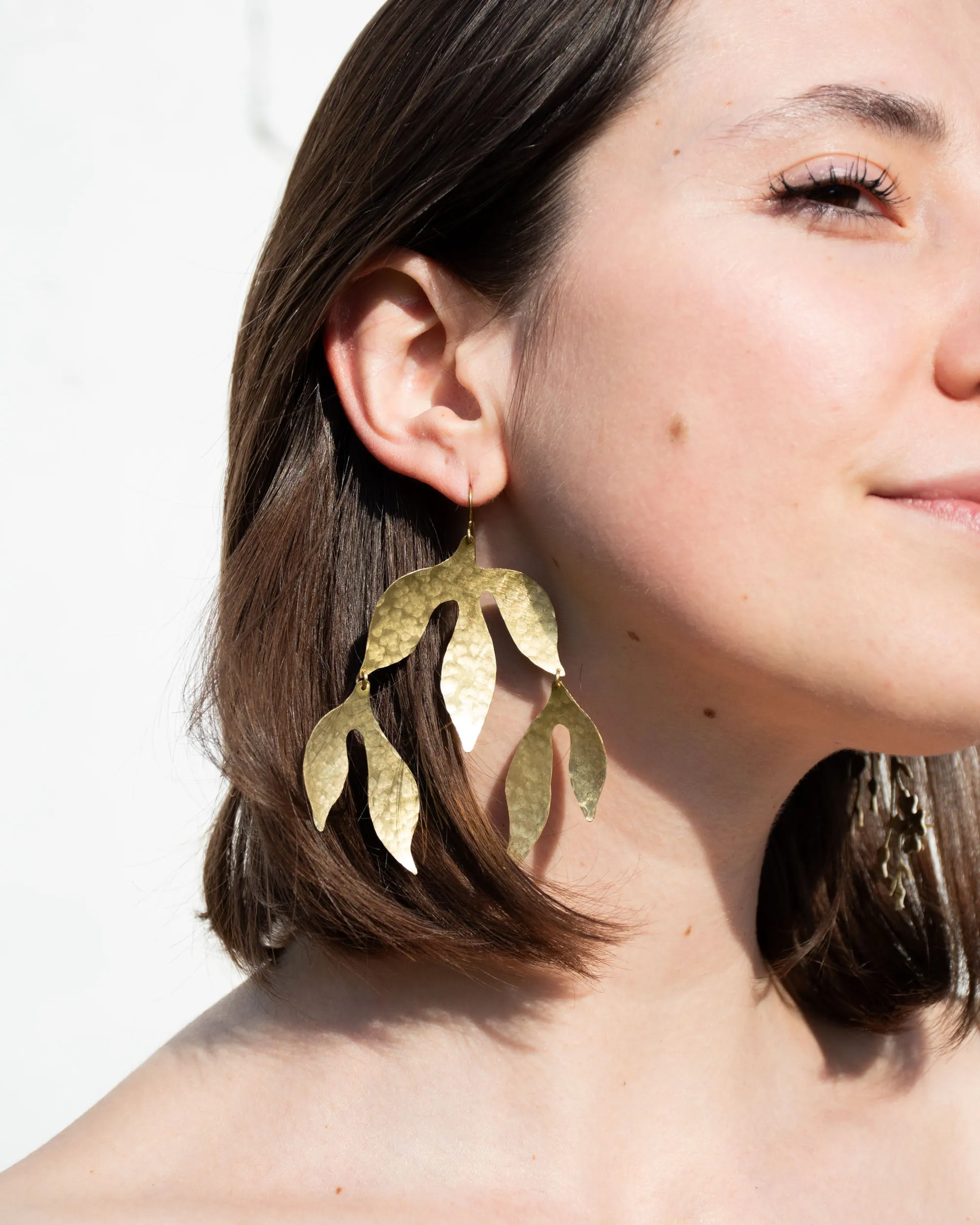 Flora statement earrings