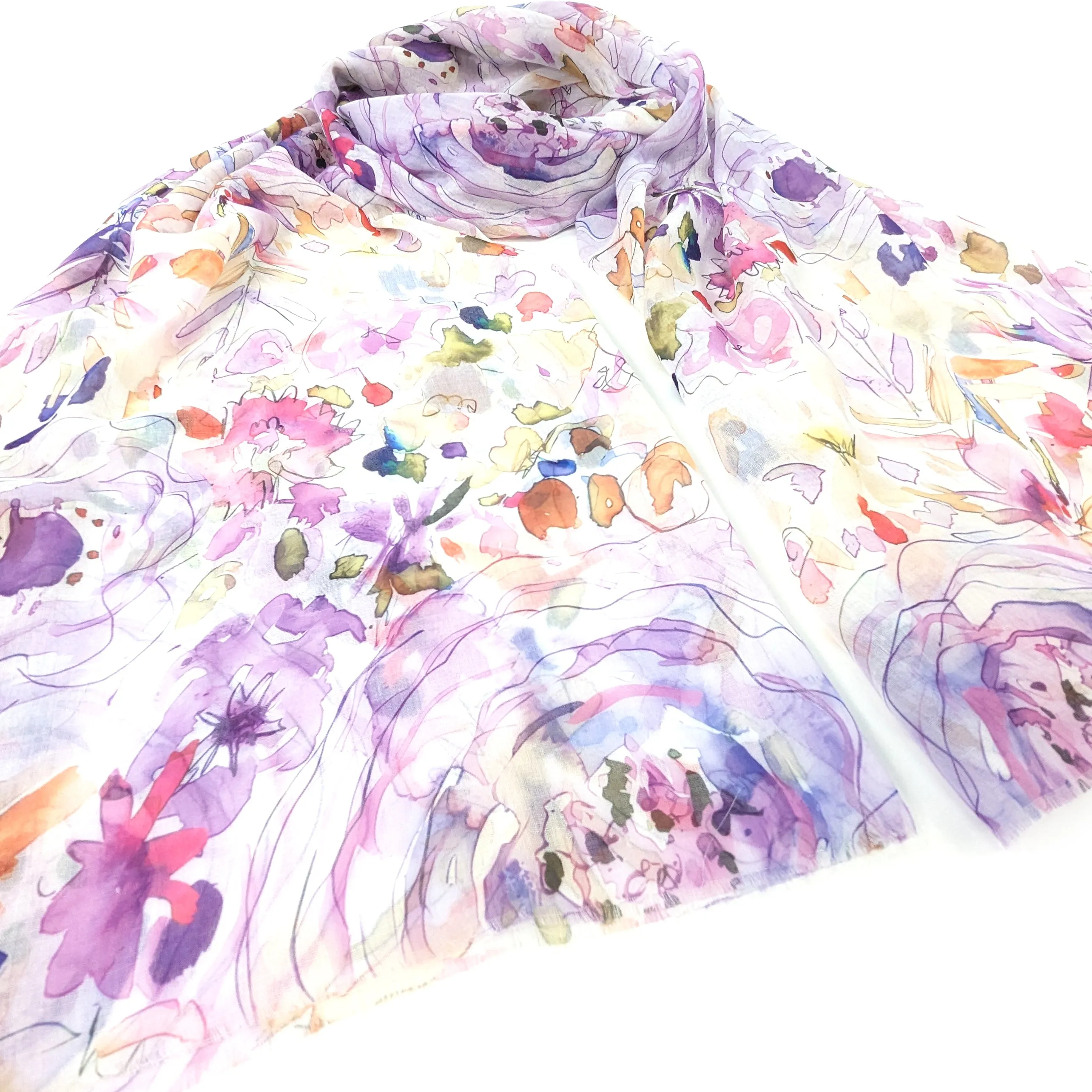 Flurry of Roses - Purples (50x180cm)