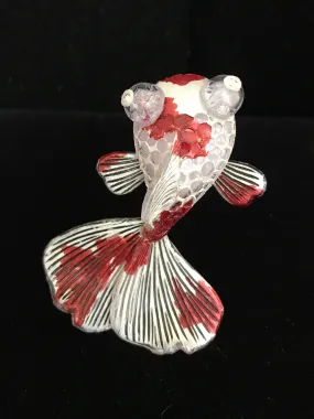French Resin Koi Fish Magnet