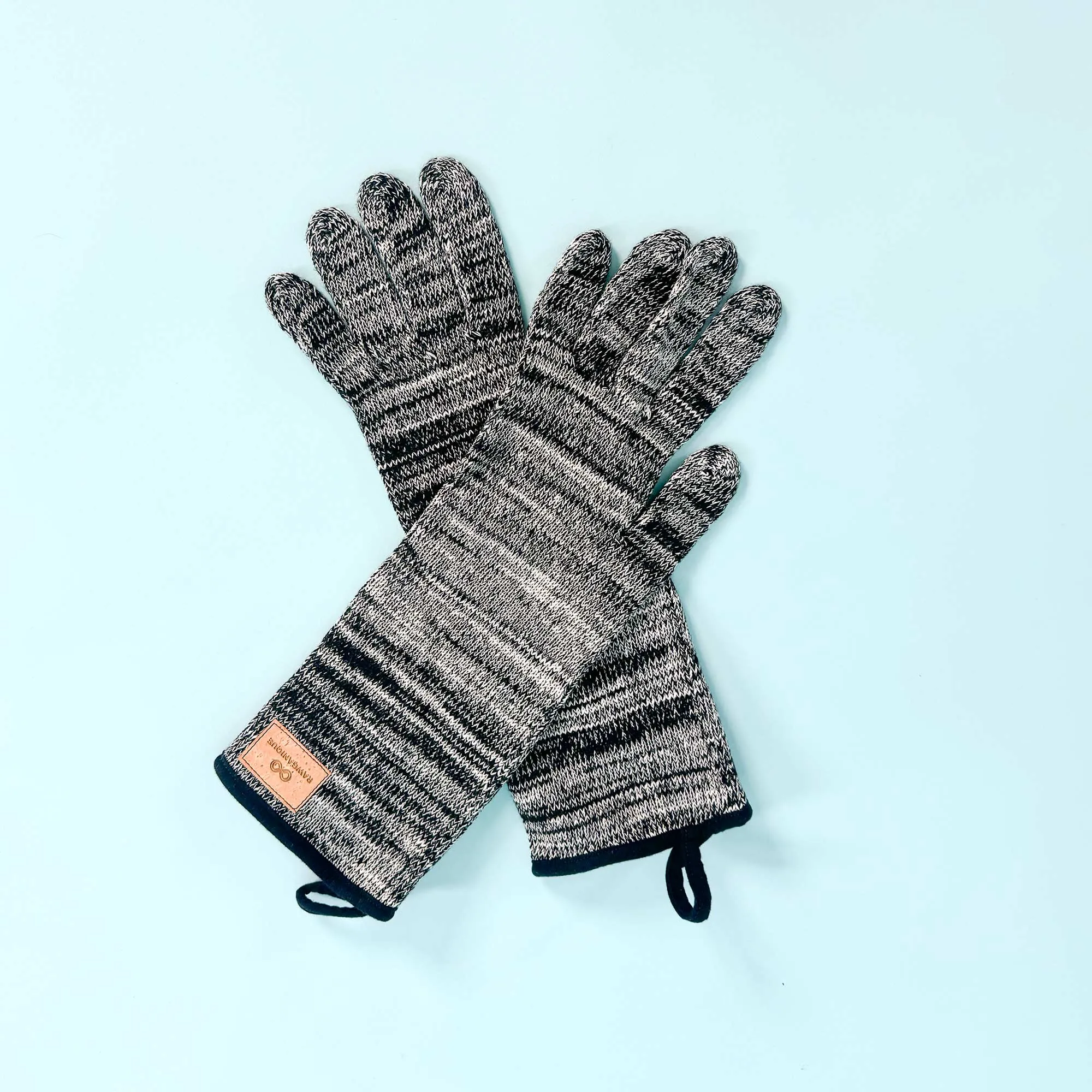 GARDENERS Elastic-free 100% Organic Cotton Garden Gloves (No Latex, No Polyester, No polyamide, No Nylon, No Plastic, No Synthetics) (100% Biodegradable)