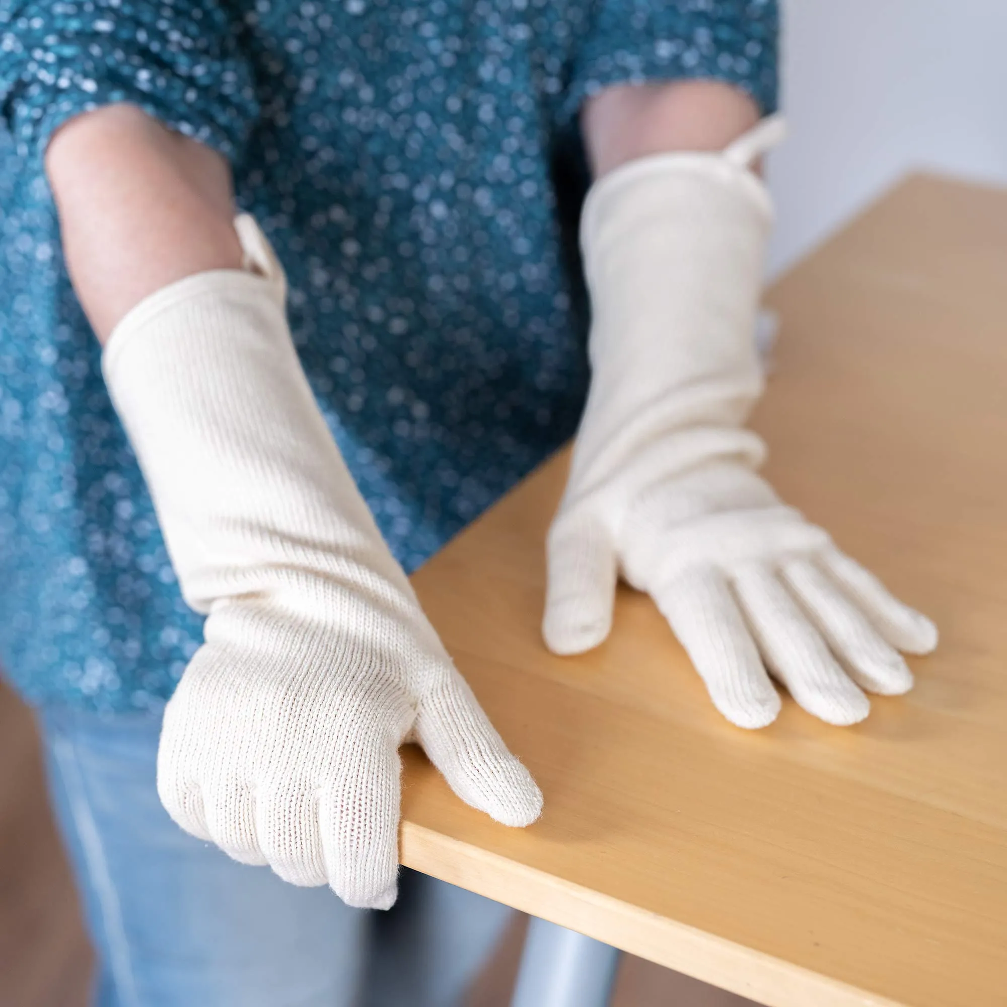 GARDENERS Elastic-free 100% Organic Cotton Garden Gloves (No Latex, No Polyester, No polyamide, No Nylon, No Plastic, No Synthetics) (100% Biodegradable)