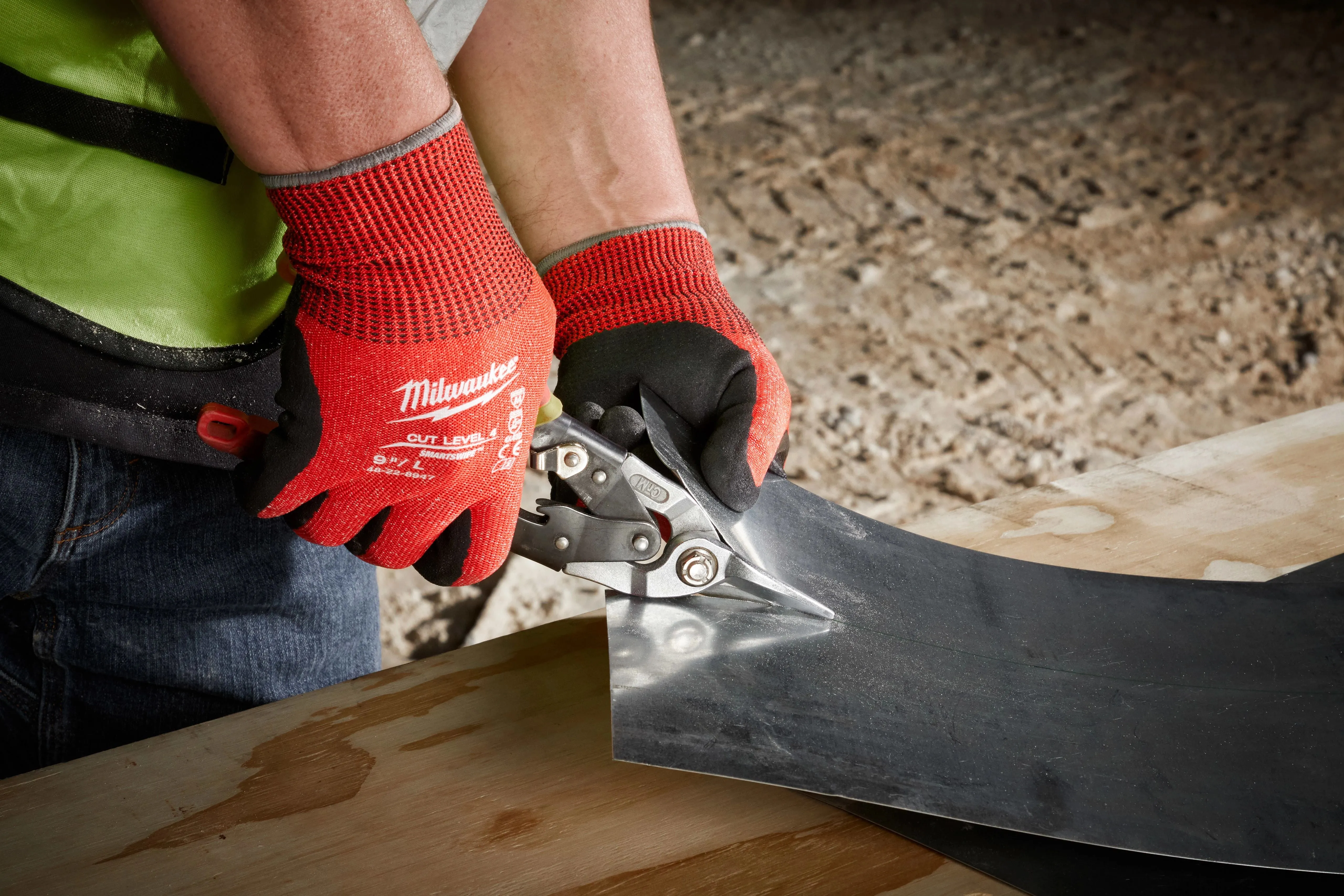 General Purpose Gloves - Milwaukee® Cut Level 4 Nitrile Dipped Gloves, 48-22-894