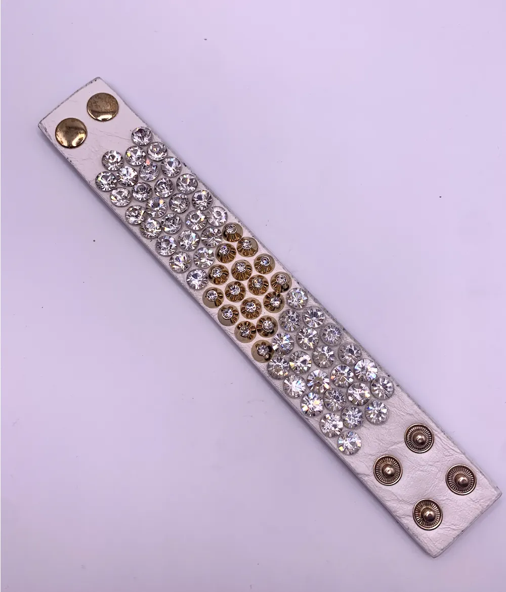 Genuine Leather Studded Bracelets