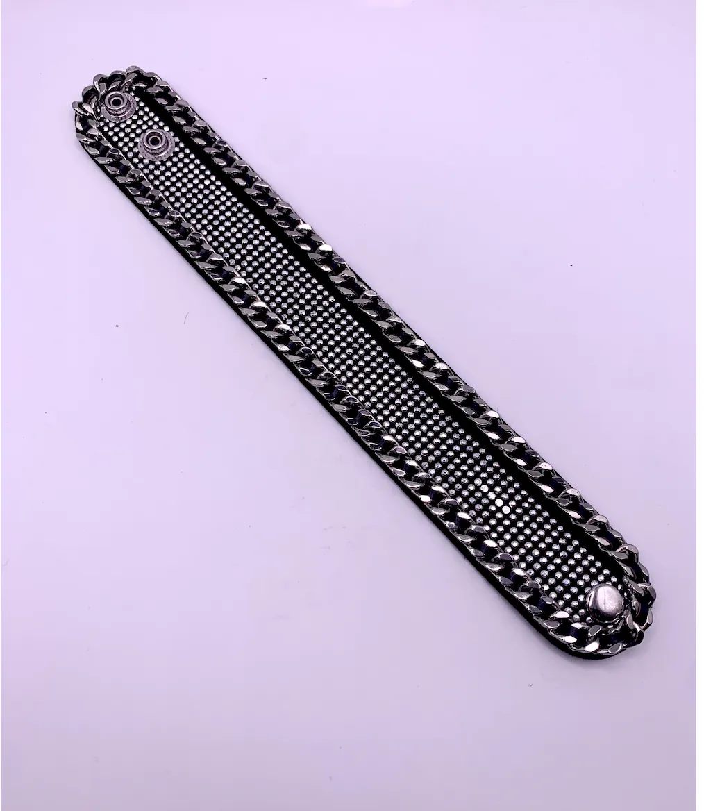 Genuine Leather Studded Bracelets