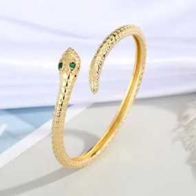Gold Leopard Bangles