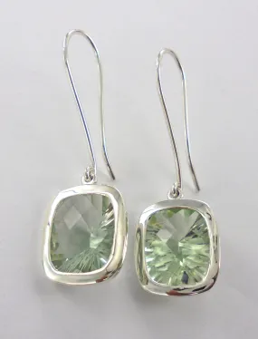Green Amethyst Grace Earrings Ai198
