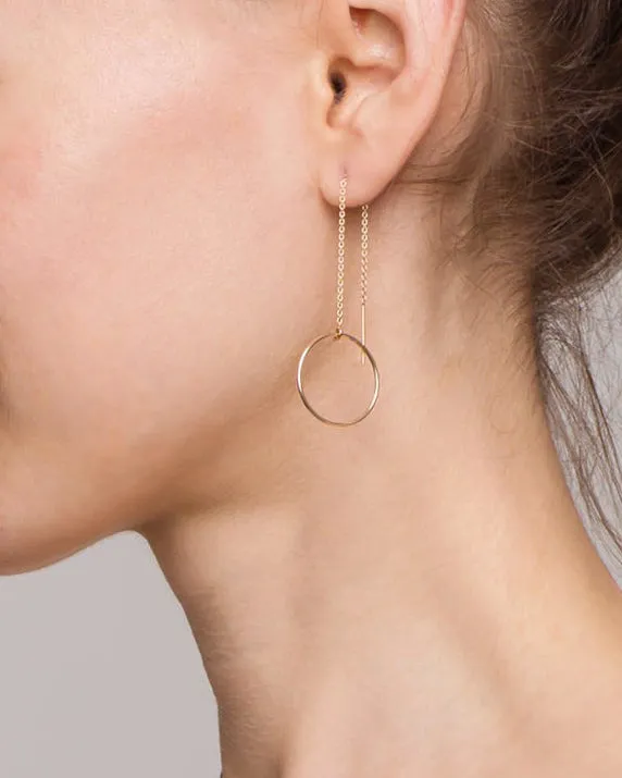 Halo Thread Earrings