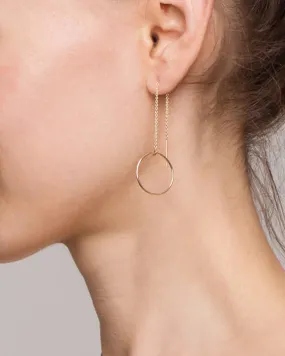 Halo Thread Earrings
