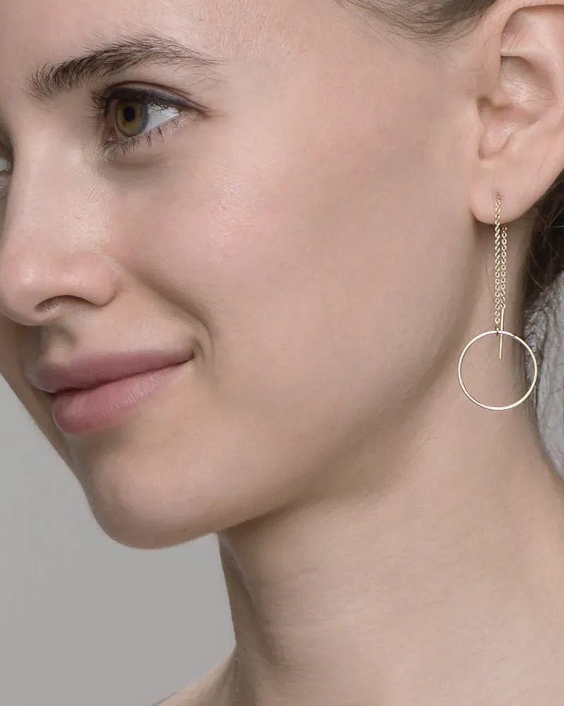 Halo Thread Earrings