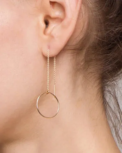 Halo Thread Earrings