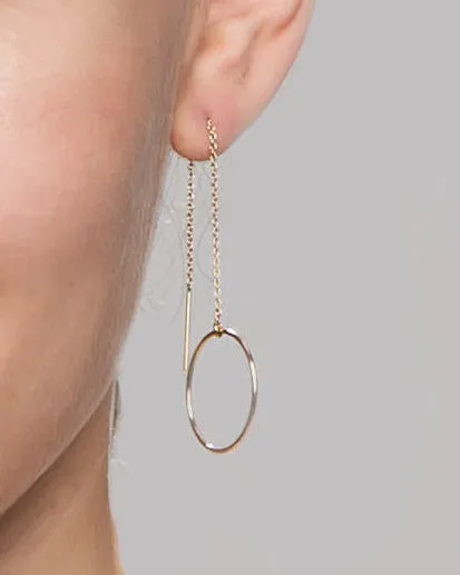 Halo Thread Earrings