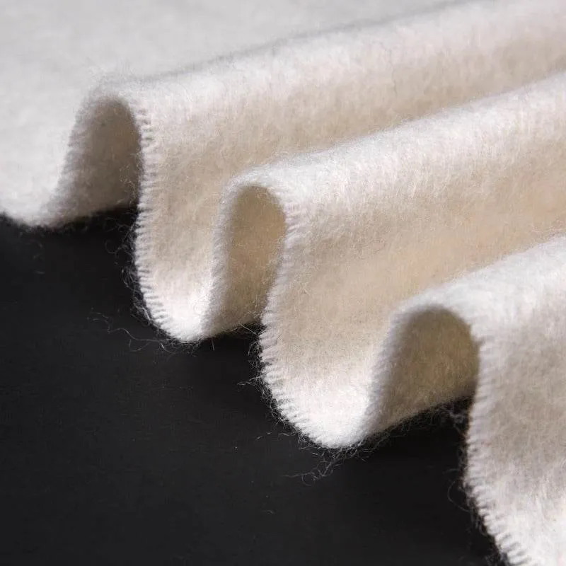 Handcrafted Su Embroidery Cashmere Scarf Luxury 200x70cm