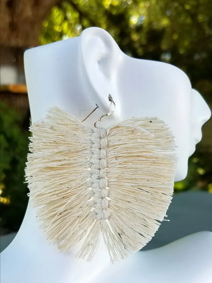 Handmade Macramé Earrings