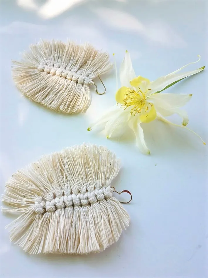 Handmade Macramé Earrings