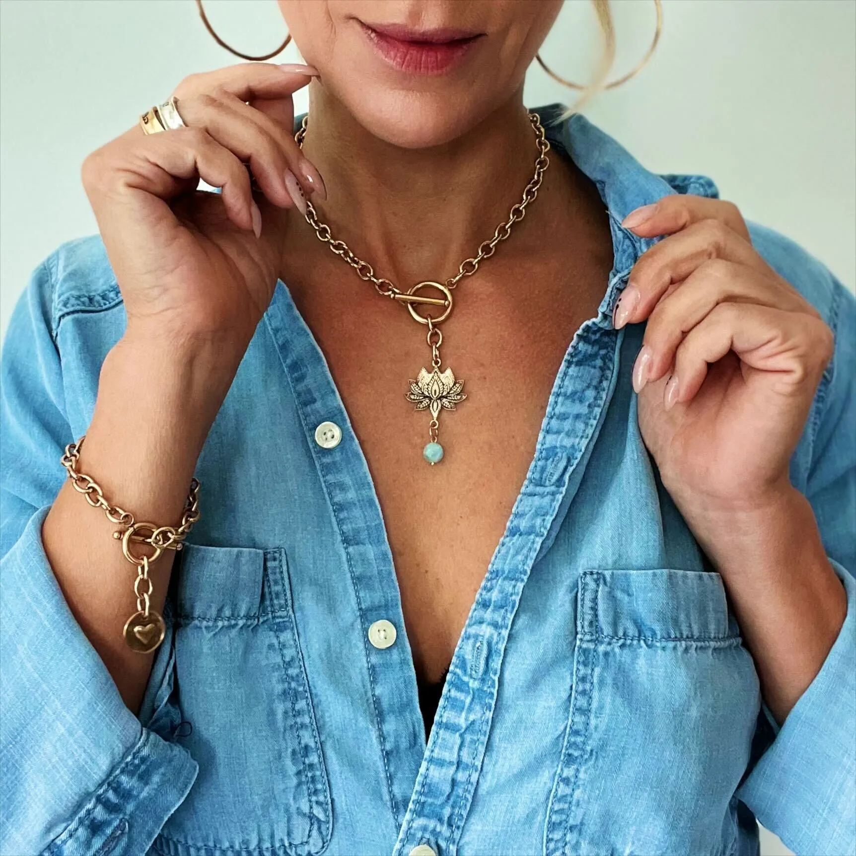 HAVE FAITH | LOTUS | Choker