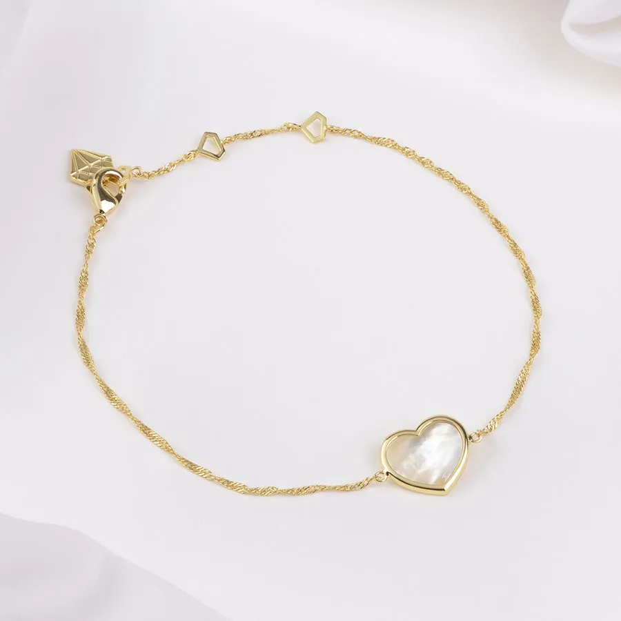 Heart Pearl Set