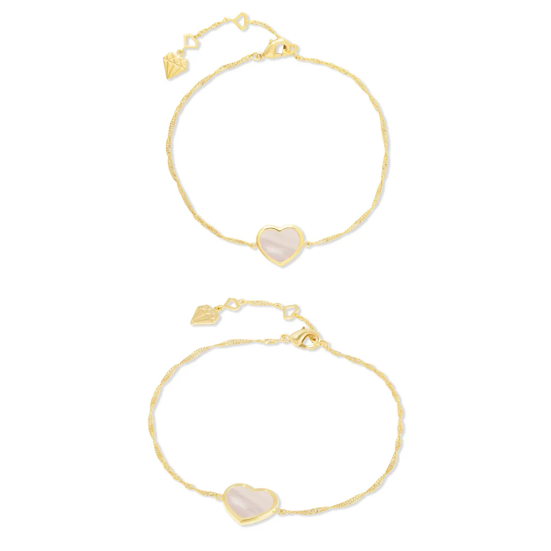 Heart Pearl Set