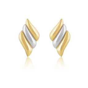 Heather Two Tone Statement Earirng