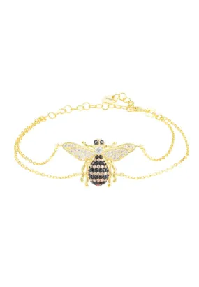 Honey Bee Bracelet Gold