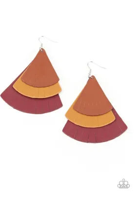 Huge Fanatic Multi Earrings - Paparazzi Accessories