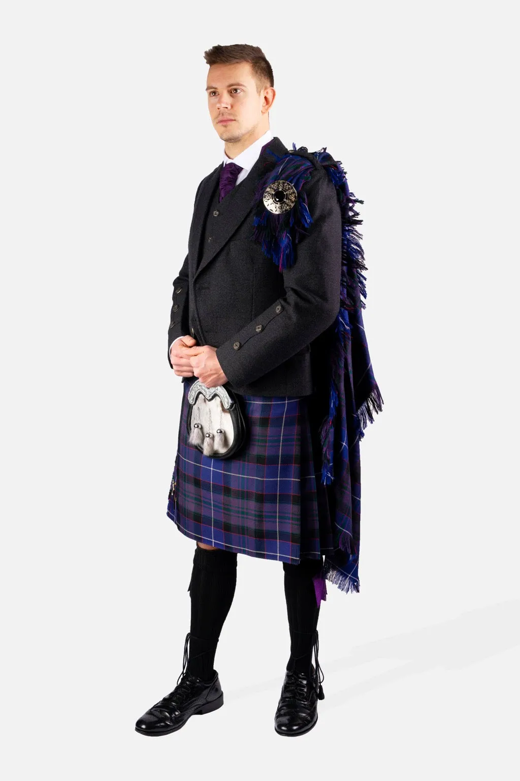 Hunting Nicolson Muted Hire Plaid