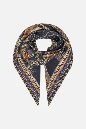 LARGE SQUARE SCARF CAT WORSHIP