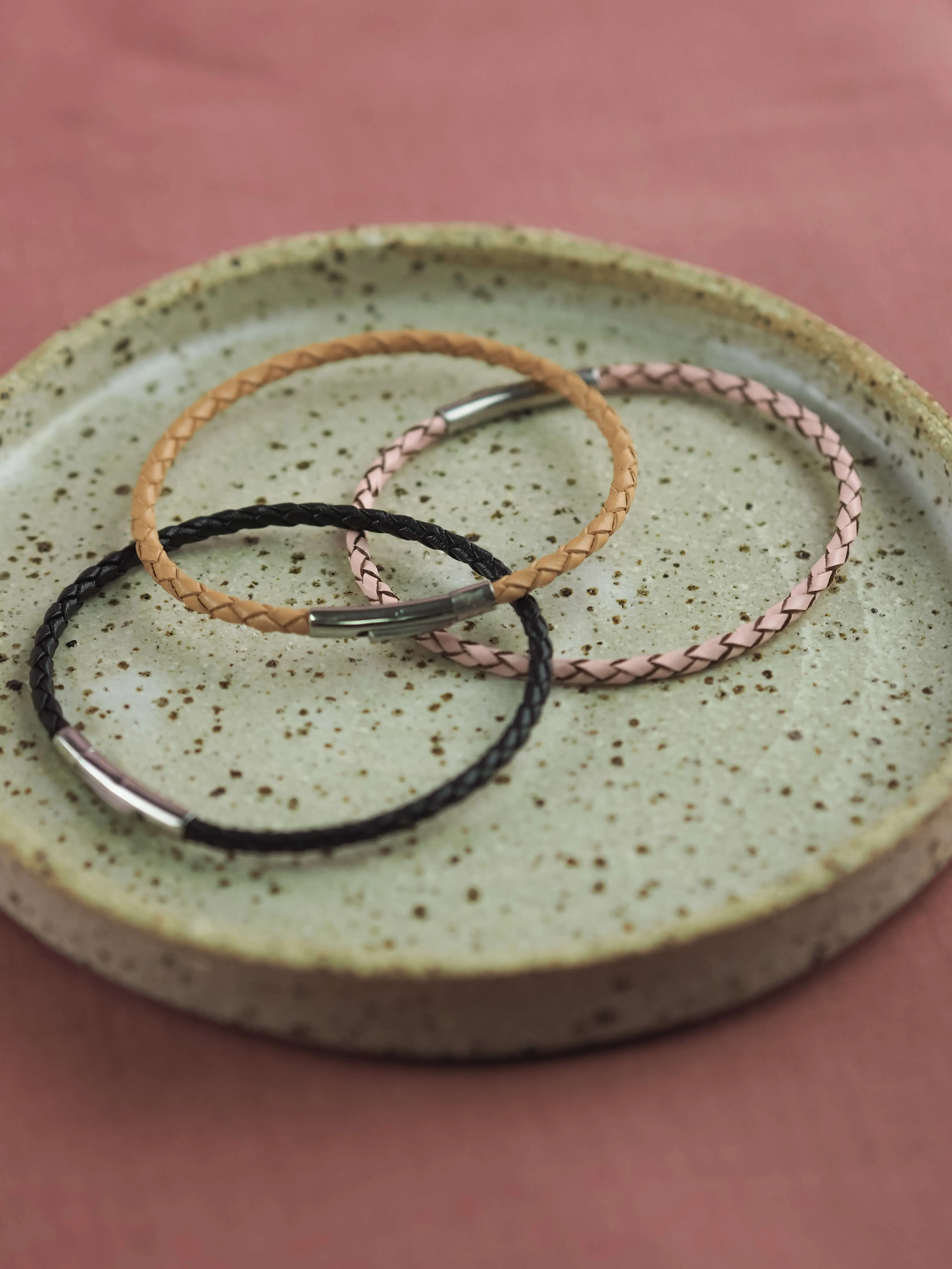 Leather Fine Bracelet
