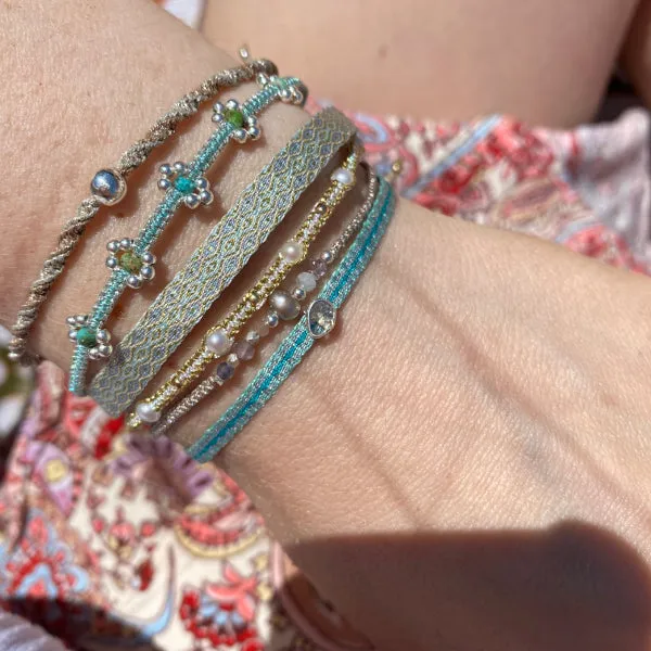 LILAC BRACELET IN TURQUOISE & SILVER